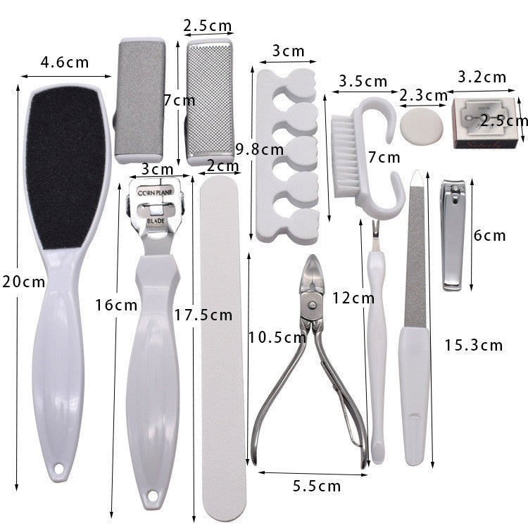 Stainless Steel Dead Skin Calluses Pedicure Set